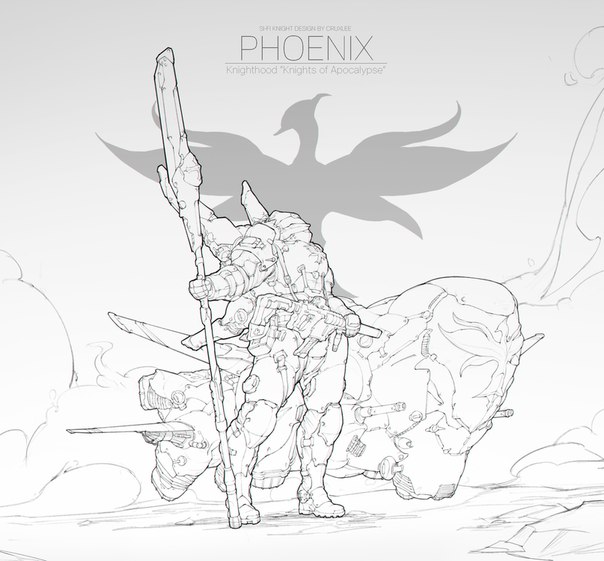 Phoenix by #CruxLee