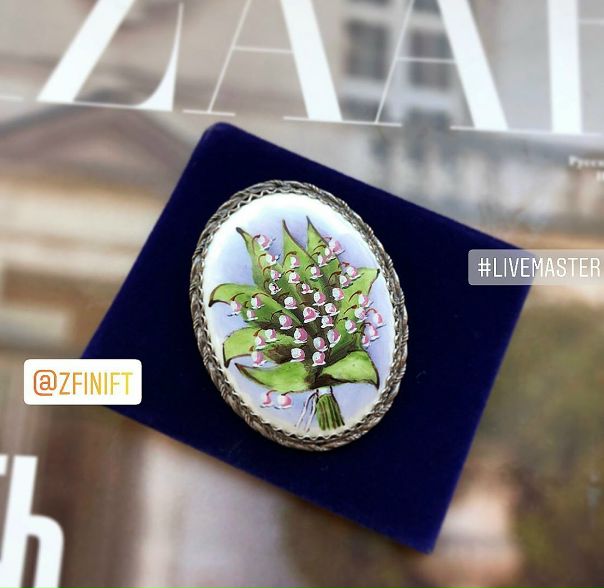 Роспись «Ландыши». 