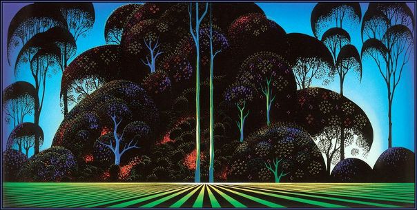 Таинственные пейзажи от Eyvind Earle