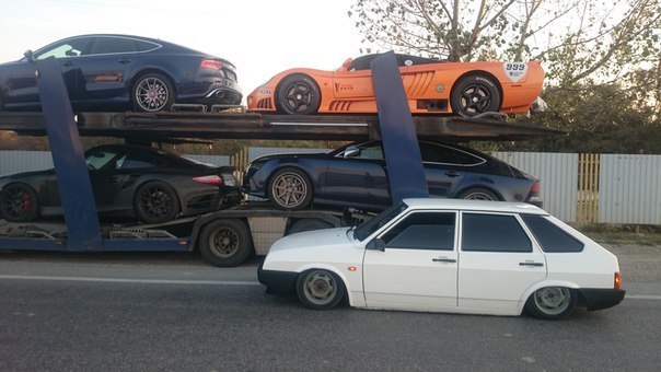 Девятка и ведра какие-то