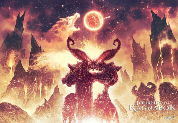 Surtr Destroyer of Universe by #AndreaGuardino