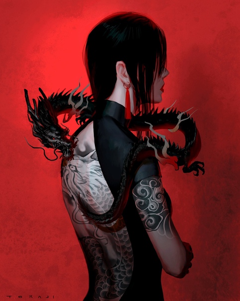 101/Black Dragon by  #Toraji