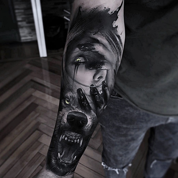 Жесть, какая татуировка