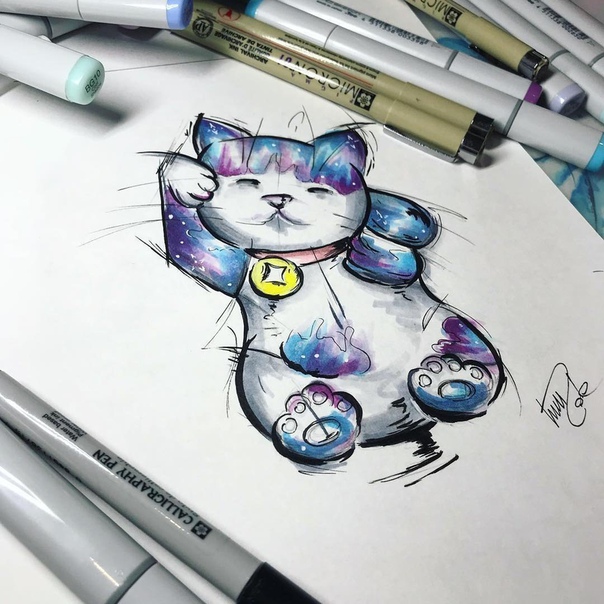 Манэки-нэко - манящий кот 