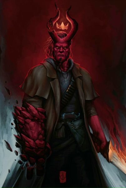 #HellBoy by #RodneyAmirebrahimi