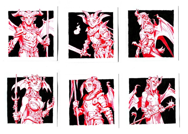 October Patreon Post Its by #AndrewMar