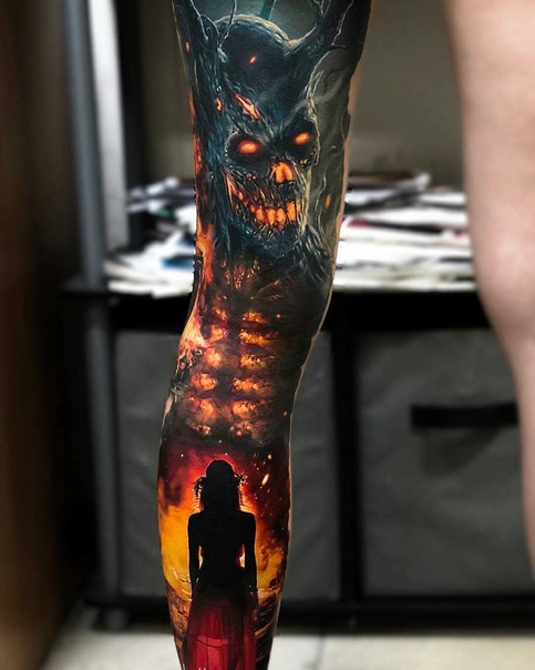 Потрясающая штанина от Андрея Степанова 