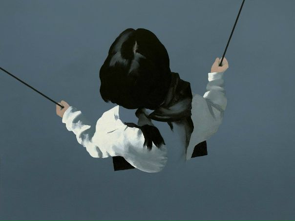 Польский художник Jarek Puczel (Ярек Пучель) пишет минималистичные картины, играя с концепциями и образами.