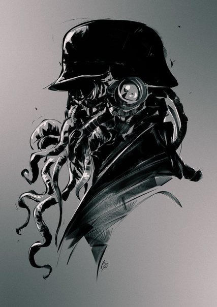 Soldier Tentacles by #RaquelCornejo