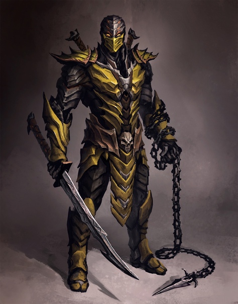 Scorpion ghost form by #GeorgeVostrikov