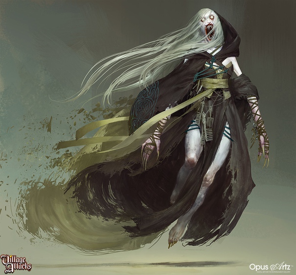 Village Attack Concept art dump by #BjornHurri