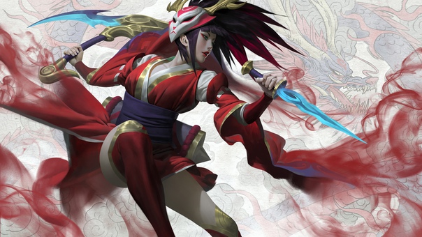 Blood Moon Akali by #ZeenChin