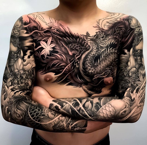 Фотошоп или реальная татушка 