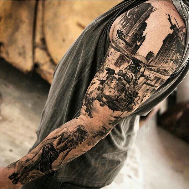 Шикарный рукав!