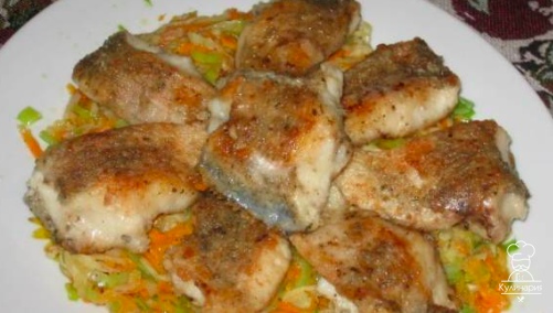 Щука с овощами в мультиварке 