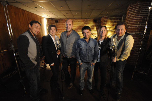 Видео о том, как группа «Би-2» с «Квартетом И» спектакль играла. Смотри: 