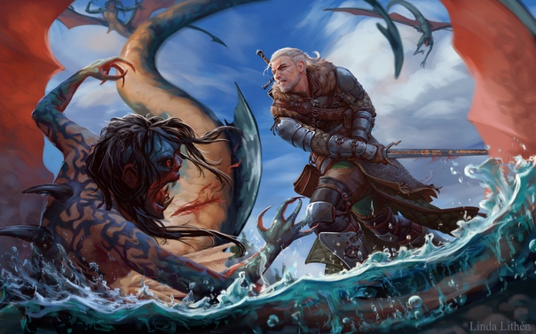 Just another day in Skellige by #LindaLithn