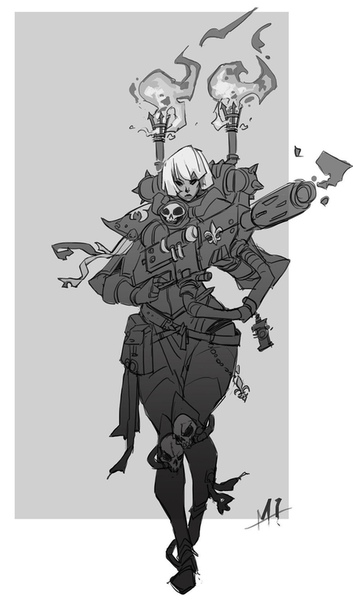 Sisters of Battle by #ZRoger