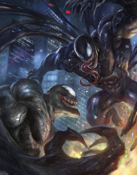 Venom vs Riot by #kuchupack