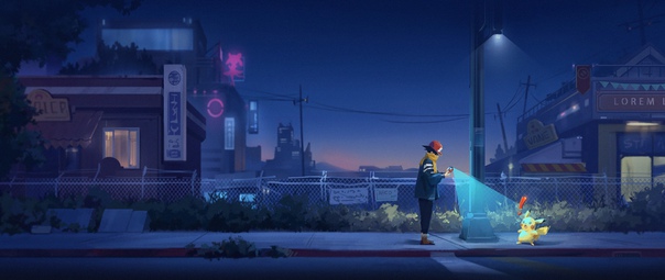 Pokemon night by #ObiW