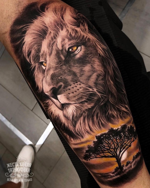 Потрясающая татуировка 