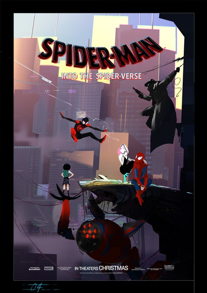 Into the Spider verse Work by #CasperKonefal