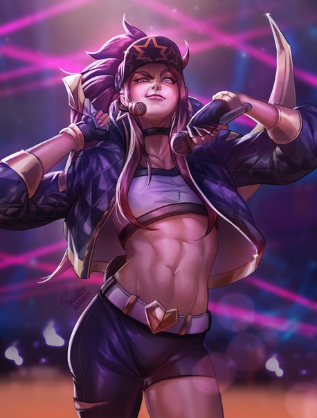 KDA Akali by #RamzyKamen