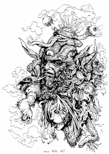 Cigarettevil by #WooKim