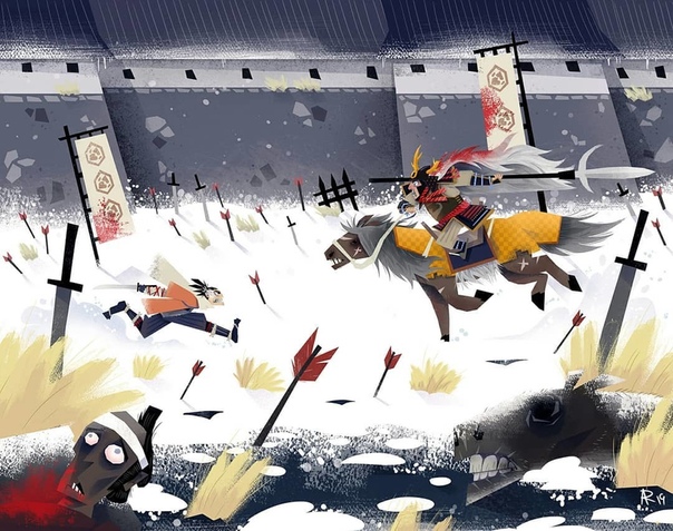 Sekiro: Shadows die twice by #revujo_illustration