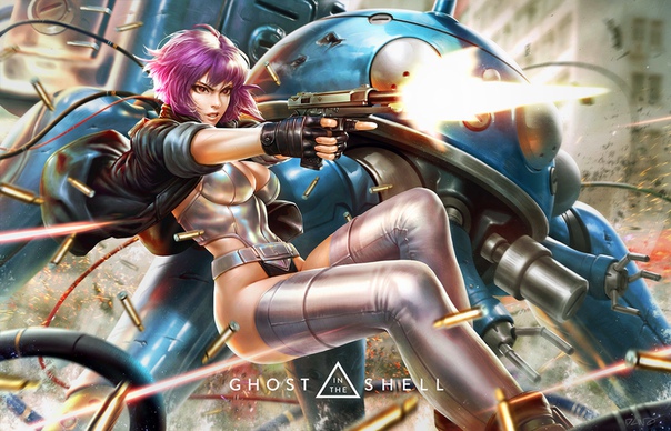 Ghost in the Shell by #DerrickChew