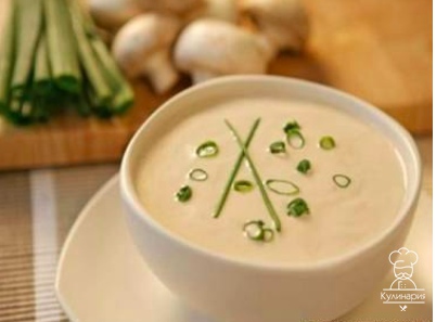 Грибной суп-пюре в мультиварке