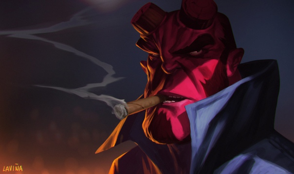 Hellboy by #CristinaLavia