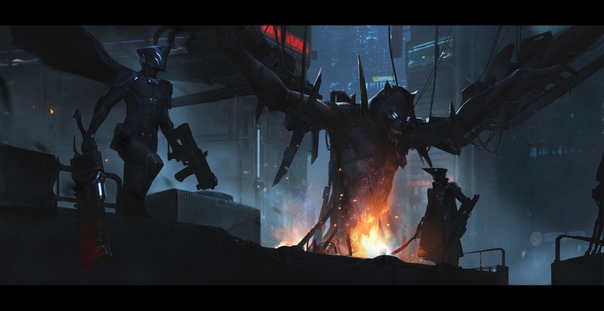 Bloodborne 2077 by #AlexanderKretov