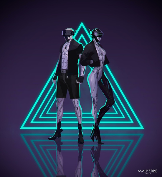 Fashion Androids by #FredAugis