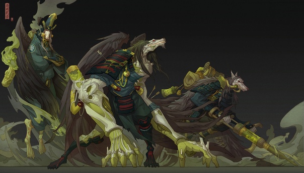   Heavenly Hound  by #HuaLu