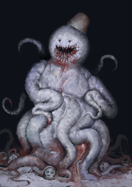 Snowman by #OlegBulakh