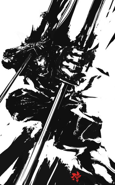 Samurai Sumi Spirits by #DerylBraun