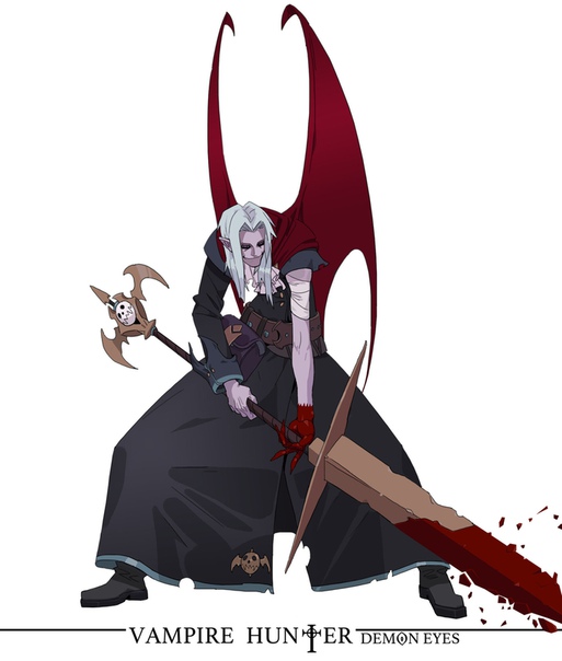 Vampire Hunter Demon Eyes  by #RongChen