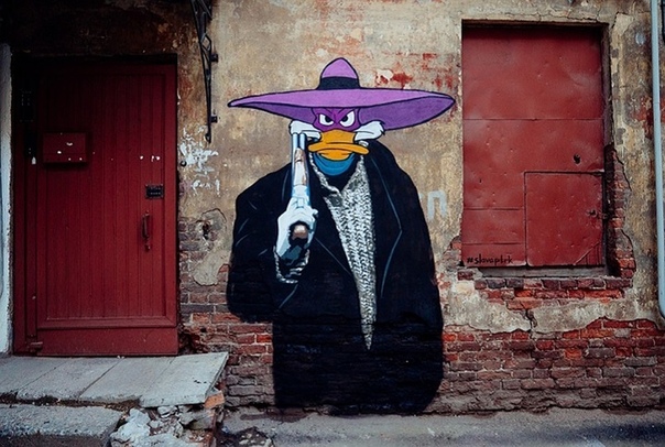 В Питере появился «Мститель в черном»: 