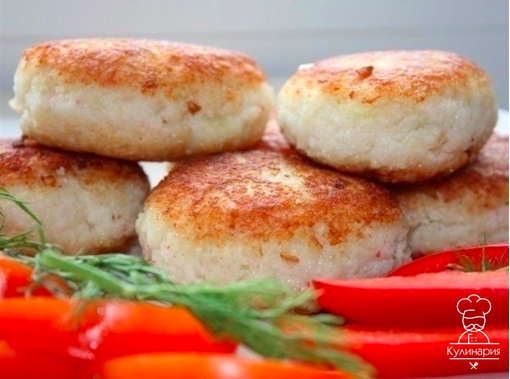 Рыбные котлеты на пару