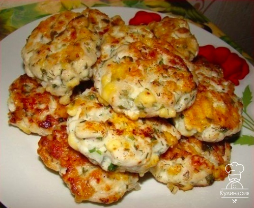 Куриные котлеты 