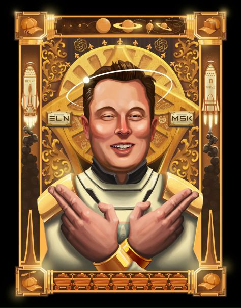Elon Musk by #VladimirLis