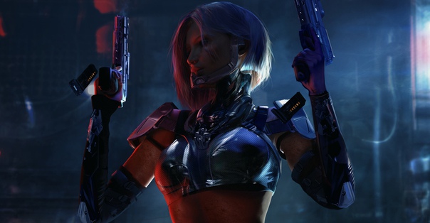 Cybergirl by #BruceZhang