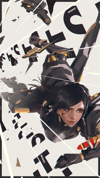 Overwatch fan arts by #Jn3