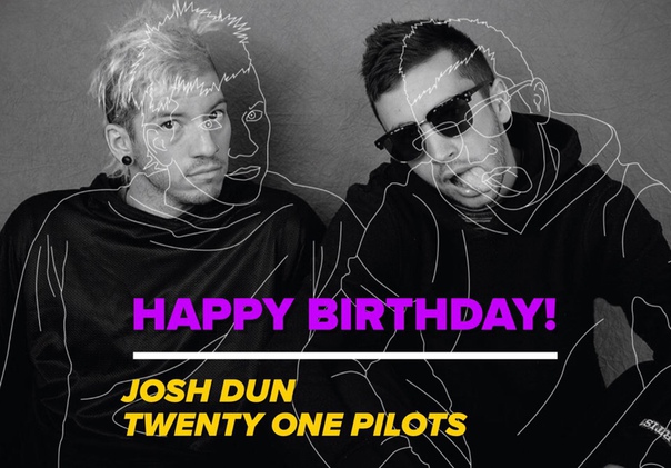Сегодня, 18 июня, празднует свой 30-й день рождения американский музыкант, барабанщик группы Twenty One Pilots — Джош Дан 
