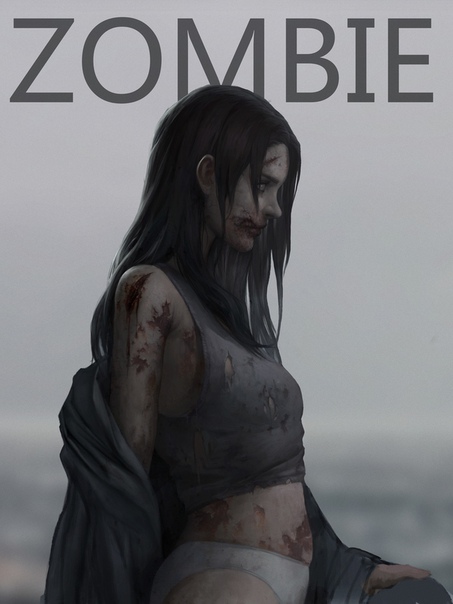 ZombieGirl by #OliverLiu
