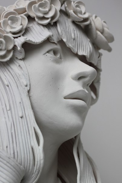 Художница под ником Gosia и ее серия скульптурных бюстов, сделанных из полимерной глины и гипса