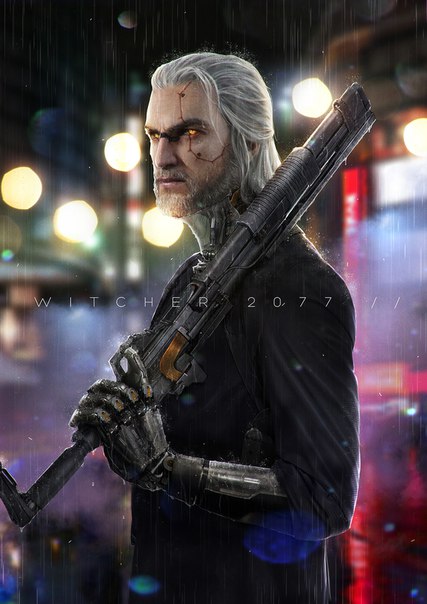 Witcher 2077 by #JohnsonTing