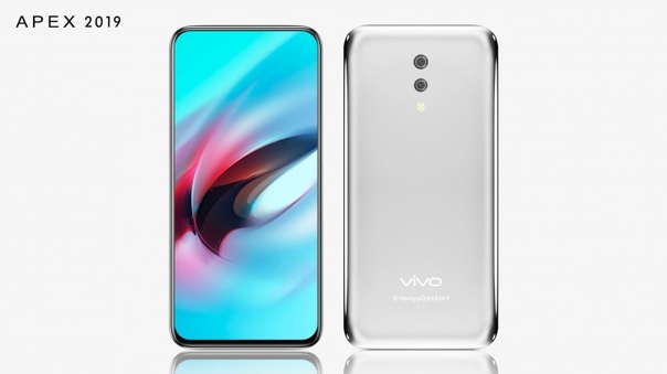 Безрамочный смартфон Apex от компании Vivo