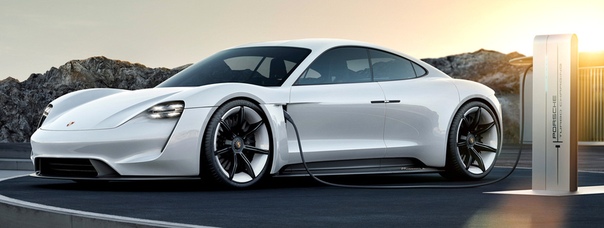 Porsche Taycan, 2019. It has been confirmed that the production version of Porsche’s Mission E concept will take it’s name from the imagery at the heart of the Porsche crest, which has featured a leaping steed since 1952. The name can be roughly translated as “lively young horse”. The Taycan will feature 2 permanently excited synchronous motors (PSM) with a system output of over 600 hp (440 kW) to accelerate the electric sports car to 100 km/h in under 3.5. The vehicle’s maximum range is over 500 km in accordance with the NEDC.